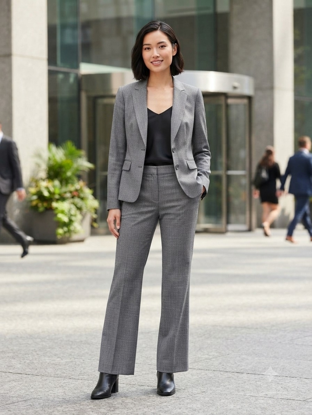 Anne Klein Stylish Women's Pants Suit